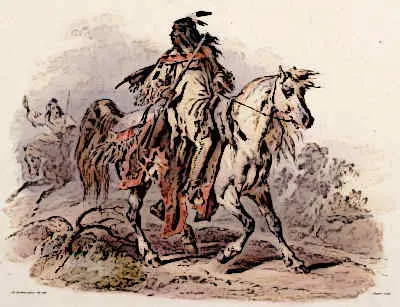 Blackfoot People - Native American Indians Bodmer Blackfoot Indians