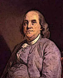 Benjamin Franklin Founding Father and President of United States of America