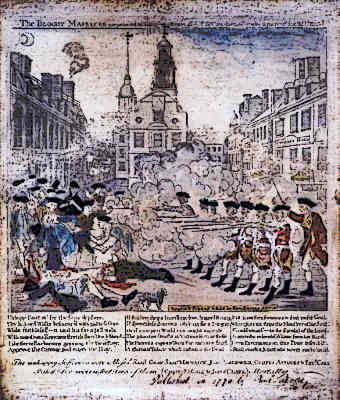 Boston Massacre 1770 - American History