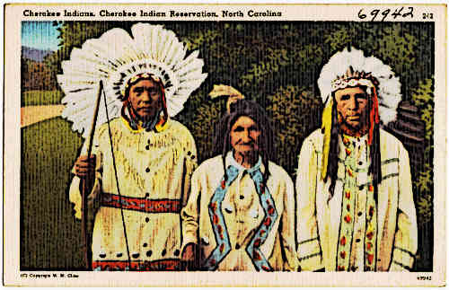 Cherokee Indian Reservation Native American Indians