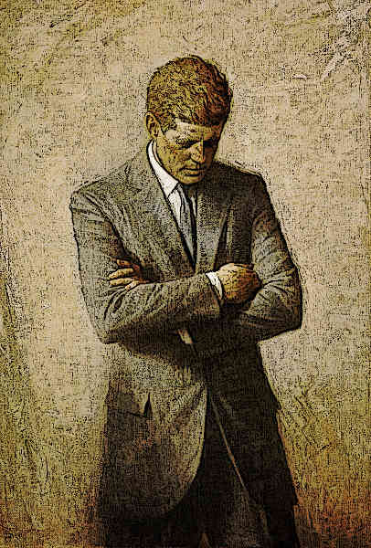 American-President-John-F-Kennedy-Official-Portrait