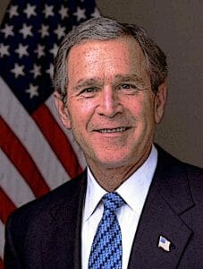 George W Bush President 43 Presidents List