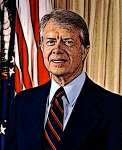 Jimmy Carter Portrait American Presidents List