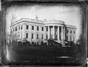 White House Earliest Photograph the White House 1846