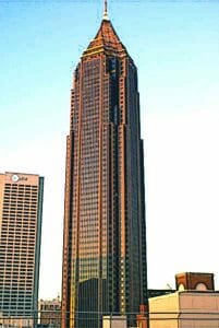 A 72-storey, late-modernist skyscraper located in downtown Dallas, Texas
