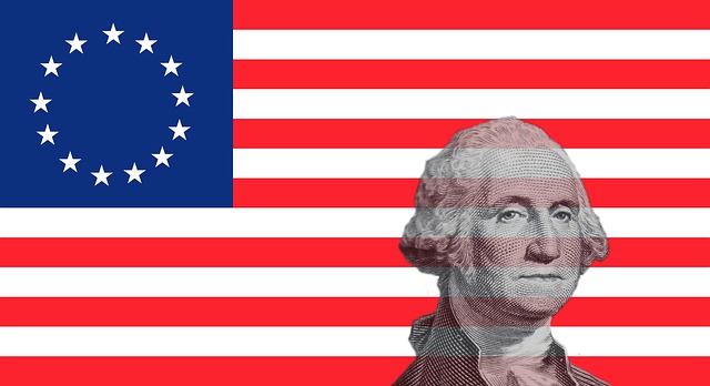 George-Washington-and-American-Flag