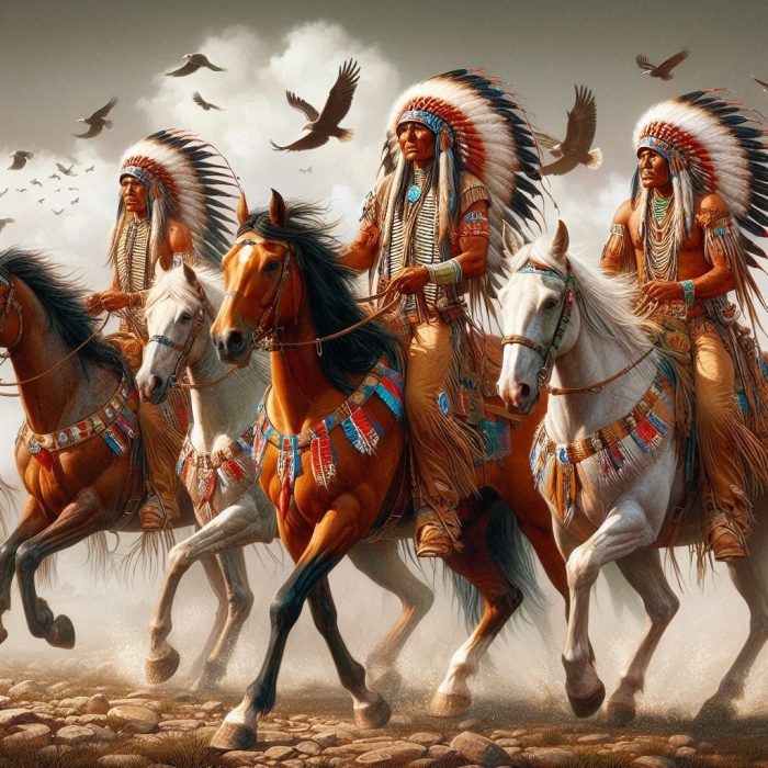 Native American Indians on Horses