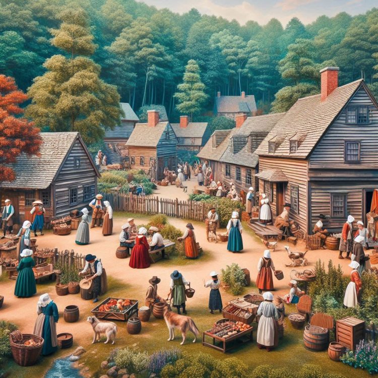 Colonial Homes of the 17th Century Architecture, History, and Design (4)