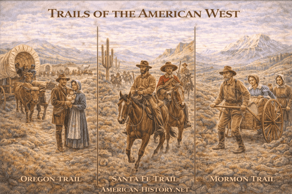 Trails Into The West: Routes Of American Expansion
