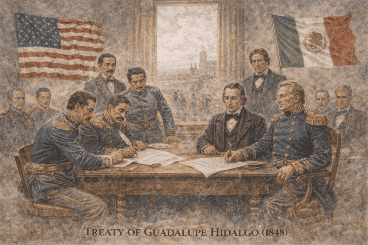 Treaty Of Guadalupe Hidalgo | Terms, Impact & The End Of The Mexican ...